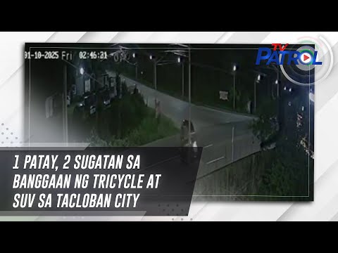 1 patay, 2 sugatan sa banggaan ng tricycle at SUV sa Tacloban City | TV Patrol