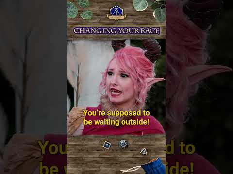 Changing your race in the middle of the D&D campaign #shorts