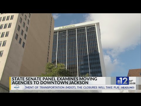 YouTube video thumbnail: Mississippi Lawmakers Push to Revive Downtown Jackson