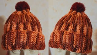TOUCA/GORRO FOFINHO EM CROCHÊ | Passo a Passo