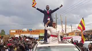 H.E PRESIDENT BOBI WINE LOVE WITH FIRST LADY BARBIE KYAGULANYI NATEETE 