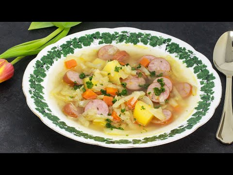 So hat Oma die KOHLSUPPE mit BOCKWURST gekocht