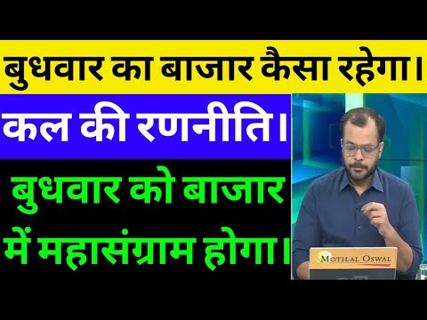 ट्रेडर्स सावधान रहे |बुधवार को बाजार में बड़ा धमाका | Nifty Bank nifty prediction | Reliance share