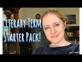 Literary Terms and Concepts Assessment