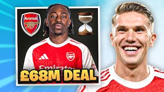 Eberechi Eze’s Arsenal TRANSFER Update From FABRZIO ROMANO! | Gyökeres Debut & Leao Latest?
