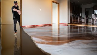Why YOU Should Pour THICK | Decorative Epoxy Install