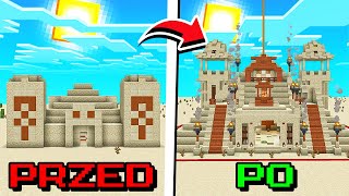 Poprosiłem 9 WIDZÓW żeby ROZBUDOWALI PIRAMIDĘ w Minecraft!