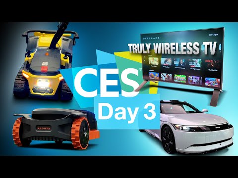 CES 2025 Day 3: Insane Tech from Sony's AFEELA, Displace True Wireless TV, & More