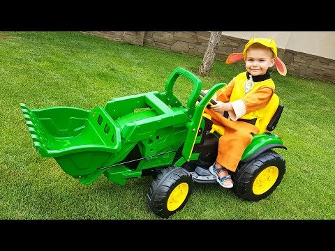 Dima holt einen neuen Traktor