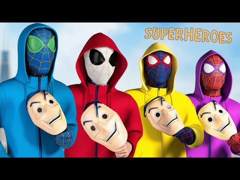 Top New Pro 11 SUPERHERO in 1 House ?? | Hey All Spider-Man...We're Always a Family, Right? (Action)