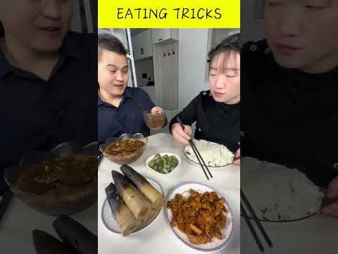 Prank on my husband:I secretly exchanged food and my husband found out. I didn’t eat anything.