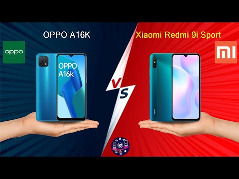 (ENGLISH) OPPO A16K Vs Xiaomi Redmi 9i Sport - Full Comparison [Full Specifications]