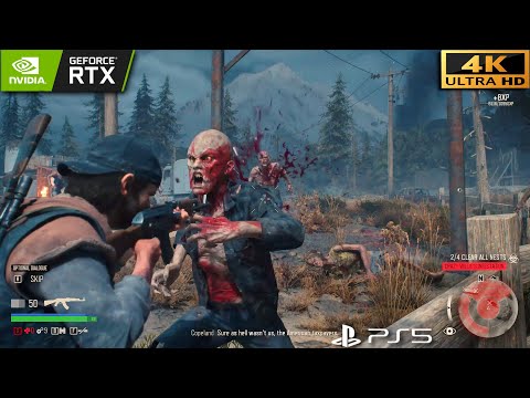 (PS5 PRO) DAYS GONE CLEAR ALL NESTS ULTRA Graphics Gameplay 4K 60FPS [GEFORCE RTX 5090]