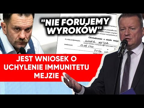 Mejzie grozi nawet 8 lat więzienia. Jest reakcja Błaszczaka. Prokuratura reaguje na teksty WP