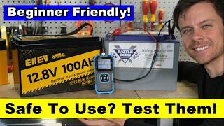 How To Test a 12V Lithium Battery: Beginner Friendly! Voltage/Internal Resistance/ Capacity and More