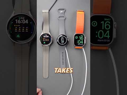 Which watch charges fastest?