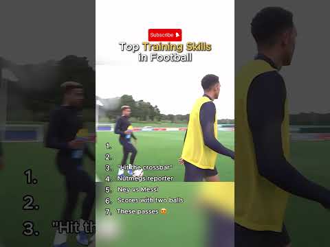 Top Training Skills in Football