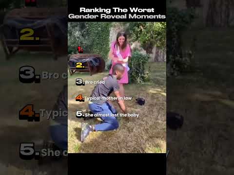 Ranking The Worst Gender Reveal Moments