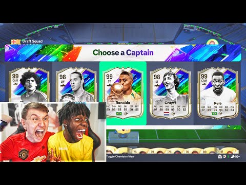 129 RATED *NEW* RAINBOW ICONS FUT DRAFT vs SV2! (EA FC 25)