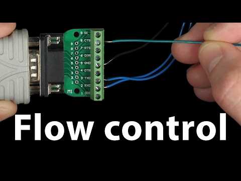 RS232 flow control