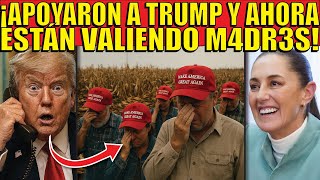 🚨 ¡SE HUNDE TRUMP! AGRICULTORES QUE LO APOYARON LE DAN LA ESPALDA!