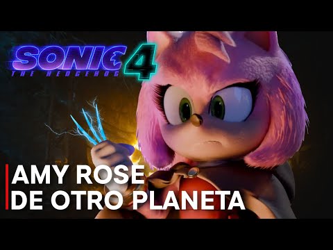 AMY ROSE EN SONIC 4 LA PELICULA PROVIENE DE OTRO PLANETA PARA SALVAR A SONIC