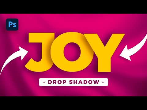 Try This Drop Shadow Effect in Photoshop !!