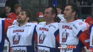 Slovenska himna po uvrstitvi Risov na Olimpijske igre