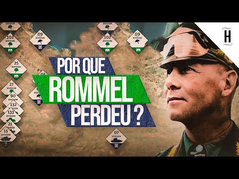 PQ EXATAMENTE ERWIN ROMMEL FOI DERROTADO NO NORTE DA ÁFRICA?