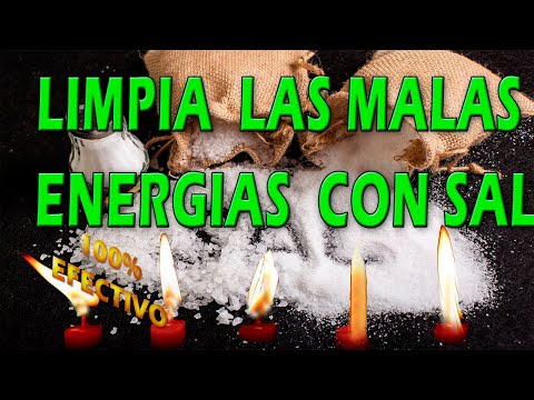 LIMPIA LAS MALAS ENERGIAS CON SAL