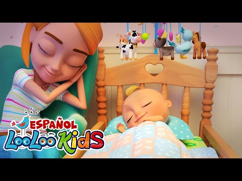 Duerme, Pequeño y El Cocodrilo - Canciones Infantiles para Dormir y Jugar con LooLoo Kids Español 🌟🐊