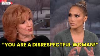 JENNIFER LOPEZ SNAPS LIVE ON AIR 😱 Joy Behar PUSHES Too Far & Instantly Regrets It! 🔥