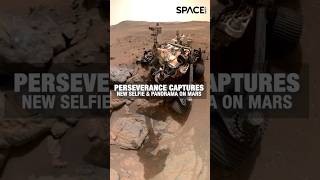 Perseverance snaps new Mars selfie 📸 ✨ #panorama #perserverance #mars #rover #selfie