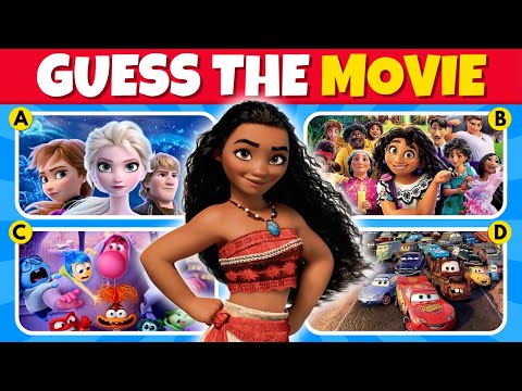 Guess the DISNEY Movie by 4 Scenes...!