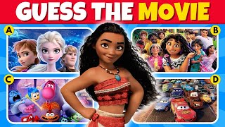 Guess the DISNEY Movie by 4 Scenes...!