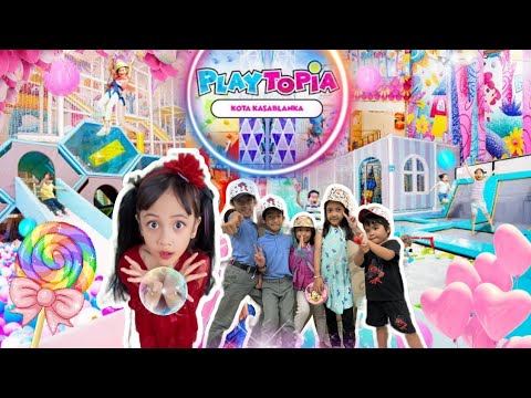 Zahra Mirza bermain di PLAYTOPIA KOKAS 24jam sampai bosan 😱 #viralvideo #video #trending #youtube