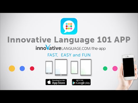 Learn a language with our FREE Innovative Language 101 App!
