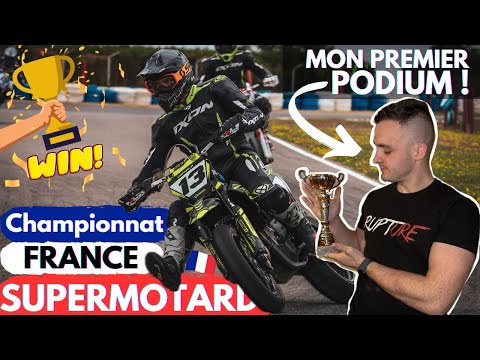 MON PREMIER PODIUM ! Supermotard Villars-sous-Écot