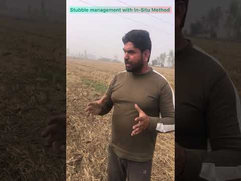 Crop residues management with In-Situ Method 🌿