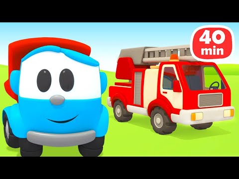 🚧 Leo der Lastwagen Compilation – Spannende Bauabenteuer & Lernspaß für Kinder 🚚
