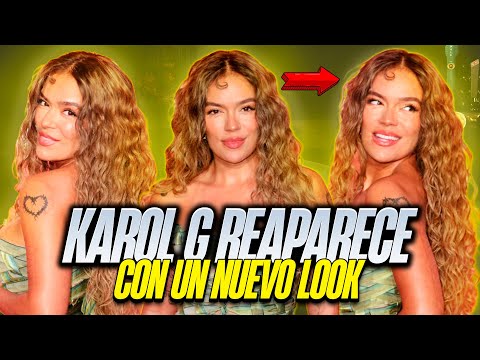 KAROL G REAPARECE con un NUEVO LOOK ¡SE VE GENIAL! 😍 TENDENCIAS 2025