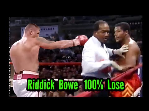 LAWAN PALING BRUTAL Riddick Bowe || BIG DADDY  💯 % Lose