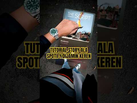 Nih gaes yg mau bikin story ala2 spotify, wajib banget cobain tips yg satu ini!!! #trending #shorts