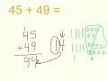 Double Digit Addition: Carry the 1 Strategy