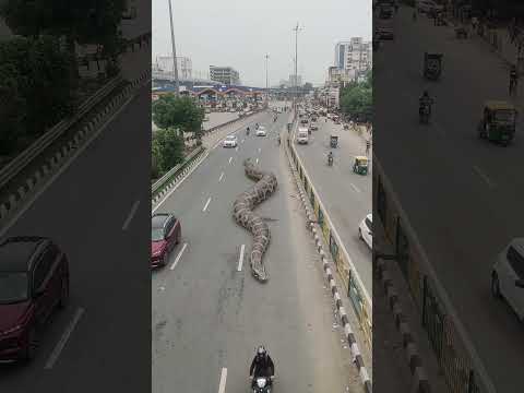 Big Anaconda Snake on Video 3 ๐๐ #snake #shorts