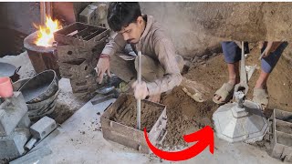 Complete Process of Casting Machine Cover tag