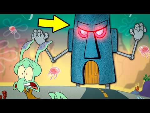 Por que a CASA do Lula Molusco está VIVA? (Bob Esponja)