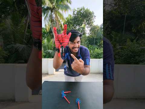 Spider Manന്റെ web Shooter വാങ്ങിച്ചു പണി കിട്ടി 🤣 | #trending #viral #malayalam #shorts #unboxing