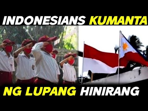 PANOODIN! Mga TAGA-INDONESIA KUMAKANTA ng PAMBANSANG AWIT ng PILIPINAS