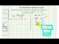 Geometric Series and Partial Sums Quiz